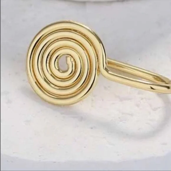 Gold Nose Ring Cuff - Picture 2 of 3